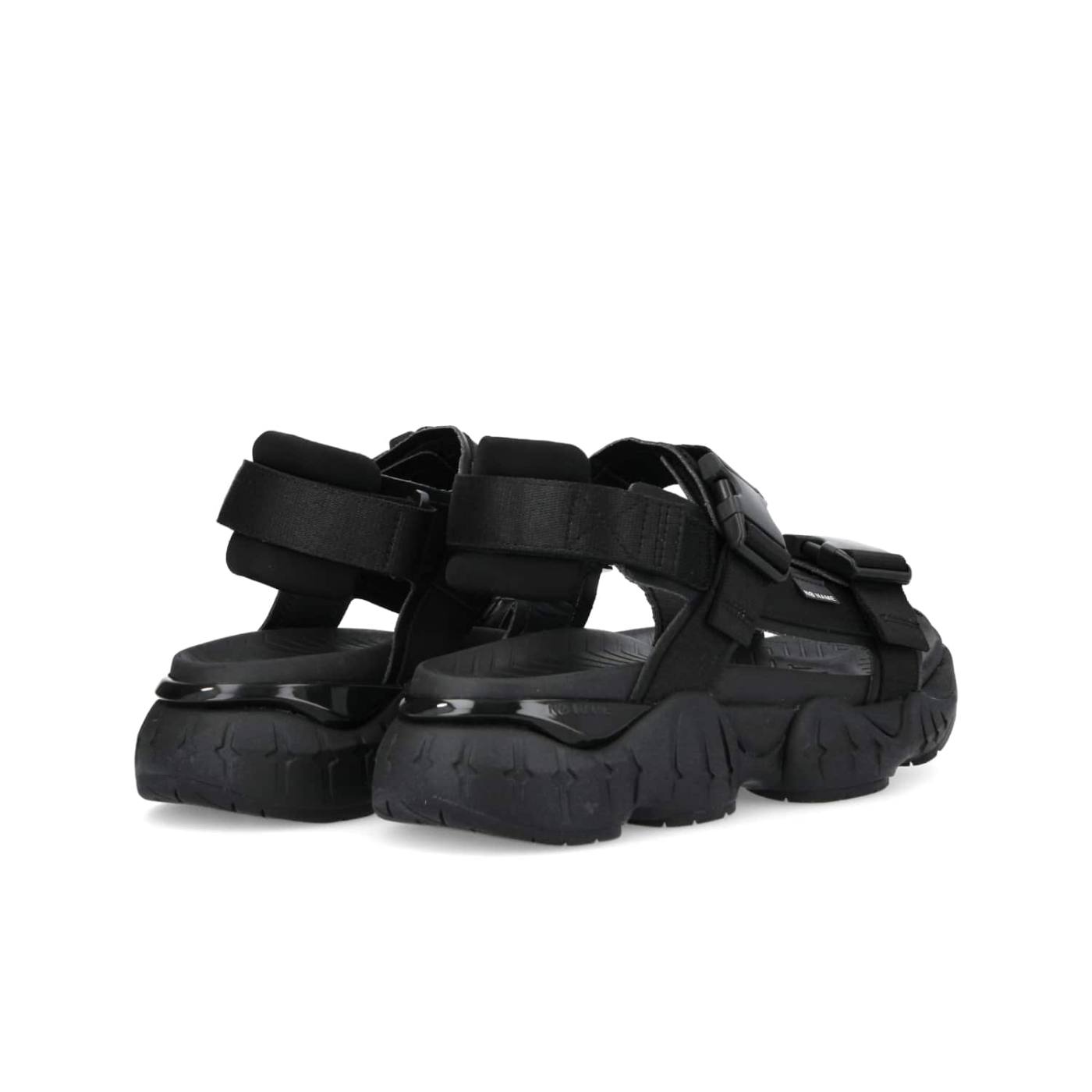 KRAZEE SANDALE W - NAPPA/NYLON STR - BLACK/BLACK